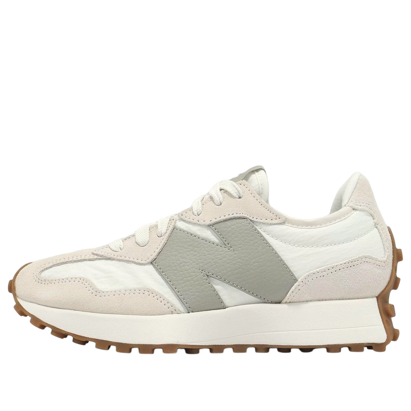 (WMNS) New Balance 327 'Linen Sea Salt Olive' WS327FTB