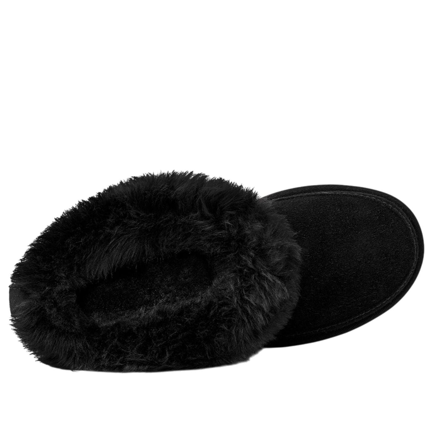(WMNS) UGG Classic Ultra Mini Chalet 'Black' 1173832-BLK