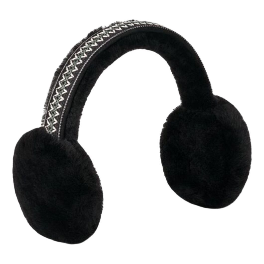 (WMNS) UGG Tasman Sheepskin Earmuff 'Black' 20496-BCI-F