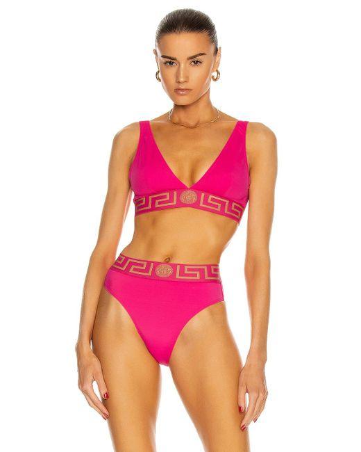 VERSACE - WOMEN'S BIKINI TOP